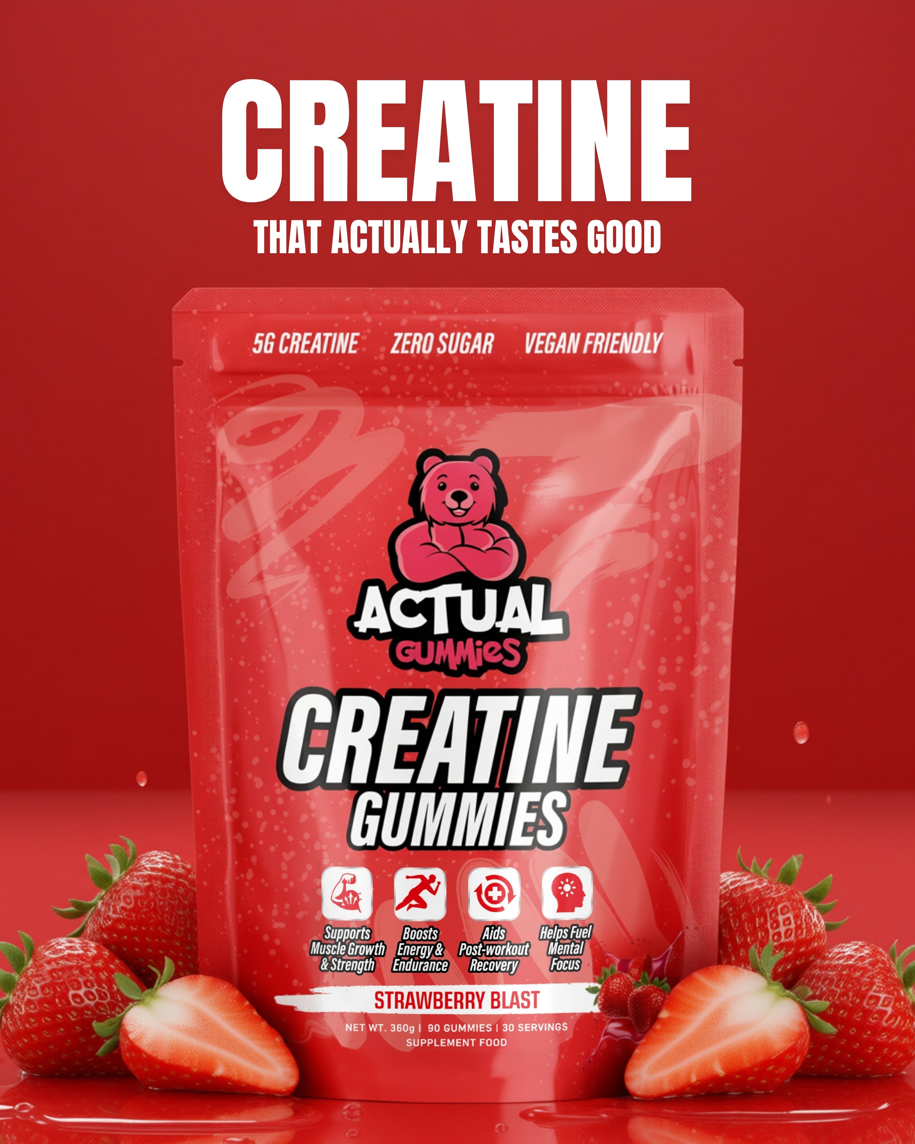 Creatine Gummies (2 PACK)