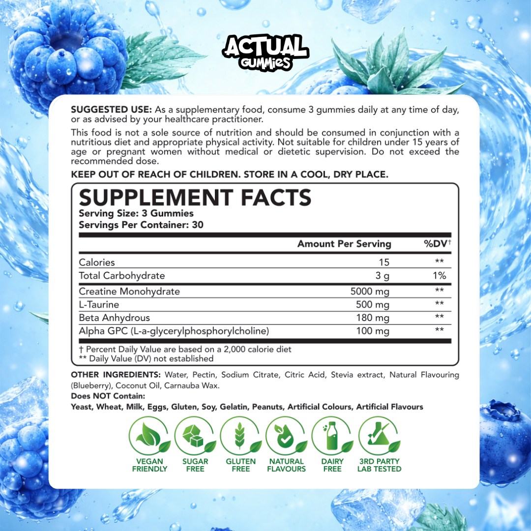 Creatine Gummies (2 PACK)