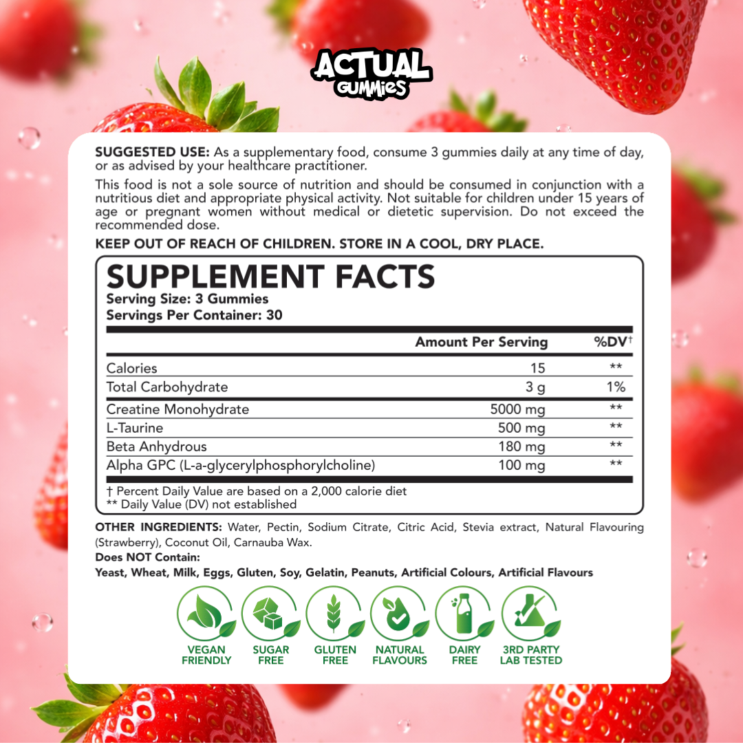 Creatine Gummies (2 PACK)